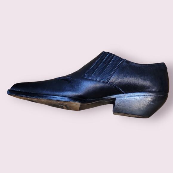 Vtg 90s NOS GUESS Western Ankle Boots Low Heel Booties Women’s 7.5 EUC - Picture 4 of 9